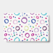 Moderne Onderwijzerslogo Educator Personeel Identi Badge (Achterkant)