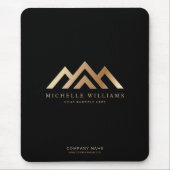 Moderne onroerend goed promotionele makelaar Logo  Muismat (Voorkant)