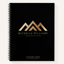 Moderne onroerend goed promotionele makelaar Logo