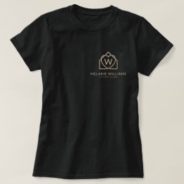 Moderne onroerend goed promotionele makelaar Logo T-shirt