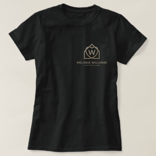 Moderne onroerend goed promotionele makelaar Logo  T-shirt