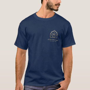Moderne onroerend goed promotionele makelaar Logo  T-shirt