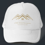 Moderne onroerend goed promotionele makelaar Logo Trucker Pet<br><div class="desc">Verhoog uw onroerend goed merk met Premium promotionele artikelen! Zorg ervoor dat uw klanten jouw naam nooit vergeten met gepersonaliseerde Trucker Hat. Perfect voor het noteren van eigendomsgegevens en contactgegevens, deze notitieblokken houden u op de hoogte van geest. Maak een statement van professionaliteit met custom-branded items. Maak indruk op klanten...</div>