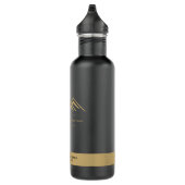 Moderne onroerend goed promotionele makelaar Logo Waterfles (Rechts)