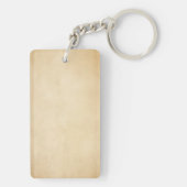 Moderne "ONS EERSTE THUIS" aangepaste adres acryle Sleutelhanger (achterkant)