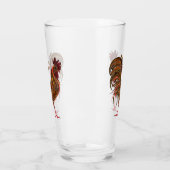 Moderne Ontwerp Rooster Chicken Art Glas (Links)