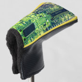 Moderne ontwerp voor printplaten voeg naam toe Gee Golfheadcover (3/4 voorkant)
