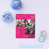 Moderne ontwerp voor schoonheidsmerk voor professi flyer (Enkel)