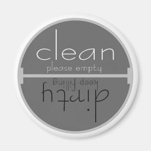 Moderne ontwerpwasmachine Magnet