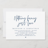 Moderne ontwikkeling, niets Fancy, gewoon liefdesi Kaart (Voorkant)