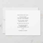 Moderne onze nieuwe thuiswijziging van adresfoto's aankondiging (Achterkant)