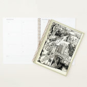 "Moderne oorlogvoering", inkttekening Planner (Display)