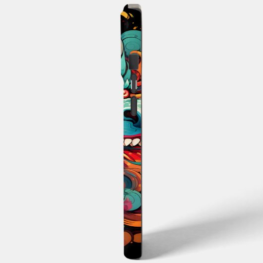 Moderne oosterse draak Majesteit Case-Mate iPhone Case (Achterkant / Links)