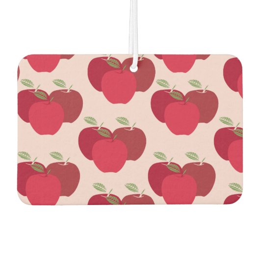 Moderne op fruit geïnspireerde appel luchtverfrisser (Voorkant)