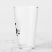 Moderne op maat geëtste foto-effect glas (Links)