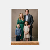 Moderne op maat gemaakte acryl fotodisplay bord (Voorkant)