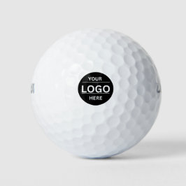 Moderne op maat gemaakte bedrijfslogo merkgebonden golfballen