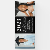 Moderne op maat gemaakte diploma banner (Verticaal)