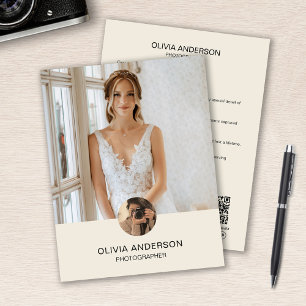 Moderne op maat gemaakte foto QR-room fotograaf be Flyer