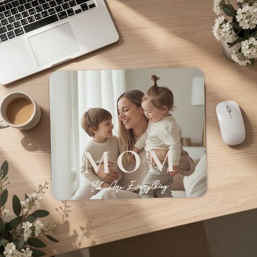 Moderne op maat gemaakte fotomoeder muismat