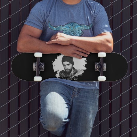 Moderne op maat gemaakte geëtste foto-effect persoonlijk skateboard (Buiten 3)