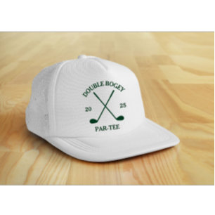 Moderne op maat gemaakte grappige golf liefhebber  trucker pet