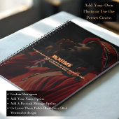 Moderne op maat gemaakte naam monogram Hip Hop sch Notitieboek