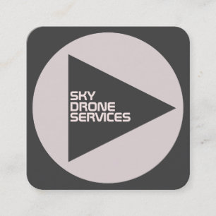 Moderne, op technologie geïnspireerde, afgeronde c vierkante visitekaartje