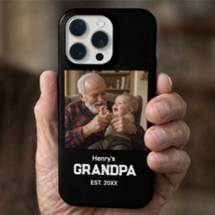 Moderne Opa Opgericht Gevestigd Naam Jaar Foto iPhone 15 Pro Case