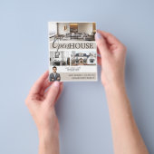 Moderne Open House Real Estate Realtor Flyer (Hand)