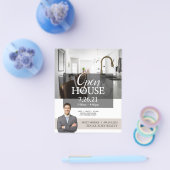 Moderne Open House Real Estate Realtor Flyer (Enkel)