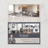 Moderne Open Huis Makelaar Flyer (Voorkant)