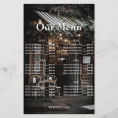 Moderne openingsfolder bedrijfsfoto prijzen flyer (Achterkant)