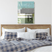 Moderne opmaak met geordende letters canvas afdruk (Insitu (Slaapkamer))