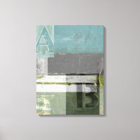 Moderne opmaak met geordende letters