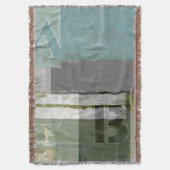 Moderne opmaak met geordende letters deken (Voorkant Verticaal)