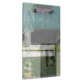 Moderne opmaak met geordende letters klembord (Rechts)