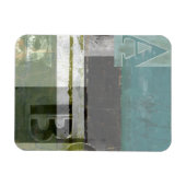 Moderne opmaak met geordende letters magneet (Horizontaal)