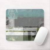 Moderne opmaak met geordende letters muismat (Met muis)