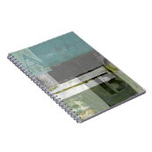 Moderne opmaak met geordende letters notitieboek (Rechterzijde)