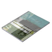 Moderne opmaak met geordende letters notitieboek (Linkerzijde)