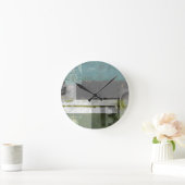 Moderne opmaak met geordende letters ronde klok (Huis)