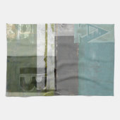 Moderne opmaak met geordende letters theedoek (Horizontaal)