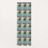 Moderne opmaak met geordende letters yogamat (Achterkant)