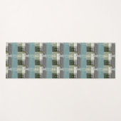 Moderne opmaak met geordende letters yogamat (Voorkant (horizontaal))