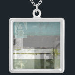 Moderne opmaak met geordende letters zilver vergulden ketting<br><div class="desc">Geassembleerde brieven stuiteren rond dit moderne schilderij,  terwijl ze opdagen en tegelijkertijd mengen. Een leuke manier om je kinderen hun alfabet te leren!</div>