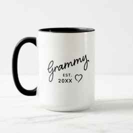 Moderne Oprichtingsdatum Grammy Koffie Mok
