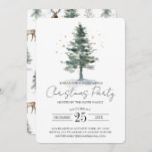 Moderne oproep voor kerstfeestdagen in pingelen me feestdagenkaart (Voorkant / Achterkant)