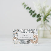 Moderne oproepkaarten contactkaartje (Staand voorkant)