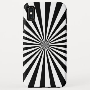 Moderne optisch draaiende wieldecor iPhone XS max hoesje